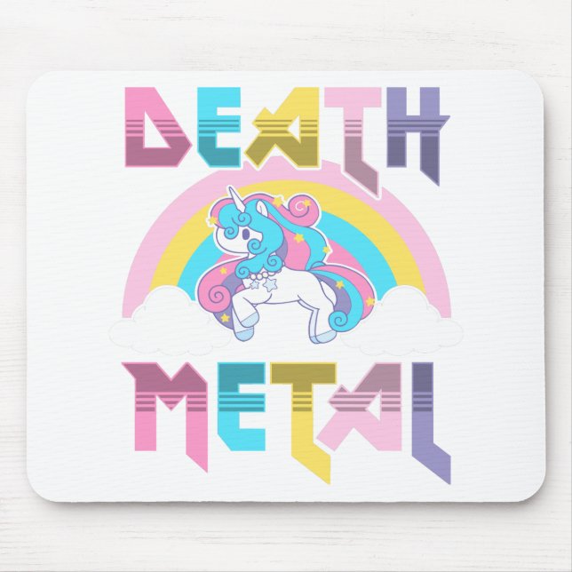 Death Metal Mouse Mat (Front)