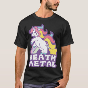 Death Metal Unicorn dinosaurs 2 T-Shirt
