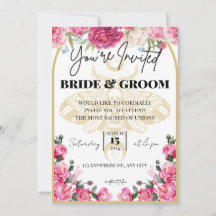 Death Moth Wedding - Invitation