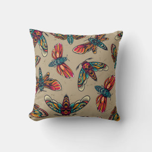 Death Moths Cushion