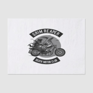 Death Motorcycle Club Tissue Paper