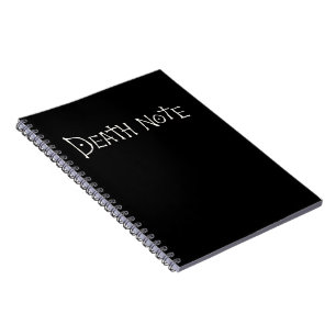 Death Note Anime Black Notebook