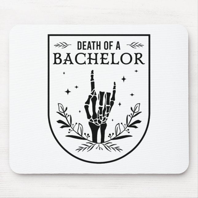 Death Of A Bachelor Groom Crew Gothic Bachelor Par Mouse Mat (Front)