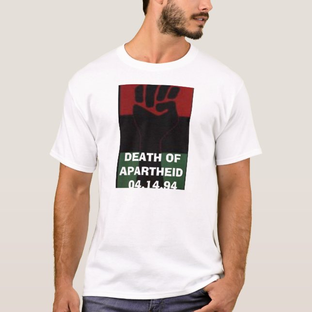 DEATH OF APARTHEID T-Shirt (Front)