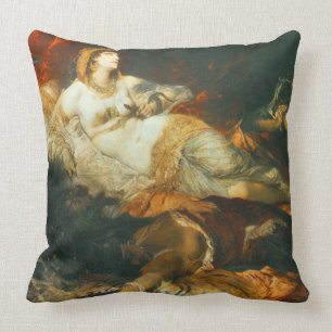 Death of Cleopatra 1875 Cushion