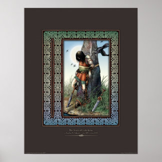 Death of Cuchulainn Poster (14x18")