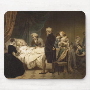 Death of George Washington mousepad