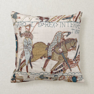 Death of King Harold (Bayeux Tapestry) Cushion
