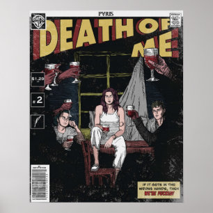 Death of Me comic cover  PVRIS Poster