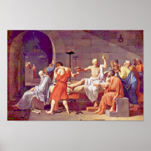 Death Of Socrates By David Jacques-Louis (Best Qua Poster