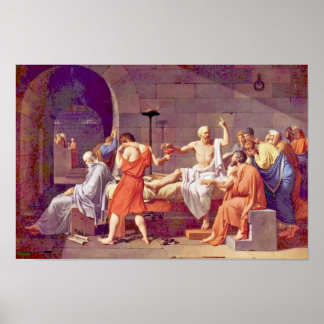 Death Of Socrates By David Jacques-Louis (Best Qua Poster