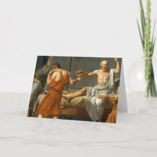 Death Of Socrates Card