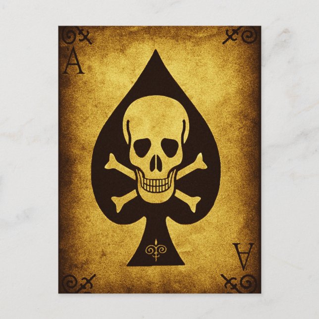 death of spades postcard (Front)