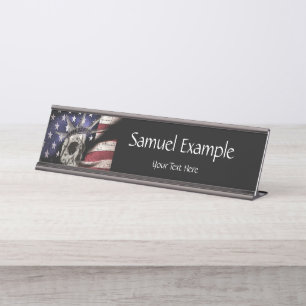 Death or Liberty Desk Name Plate