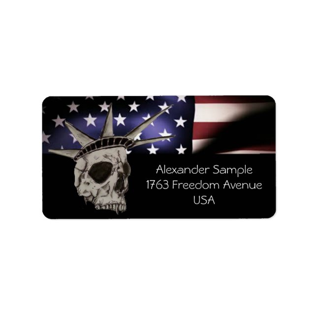 Death Or Liberty Label (Front)