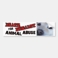 DEATH PENALTY FOR ANIMAL ABUSE (Dog)