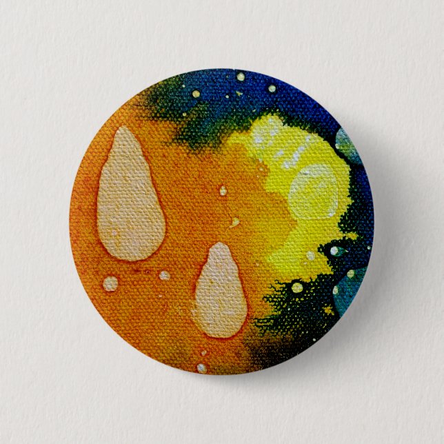 Death Polychromoptic by Michael Moffa 6 Cm Round Badge (Front)