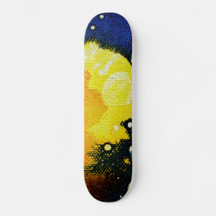 Death Polychromoptic by Michael Moffa Skateboard