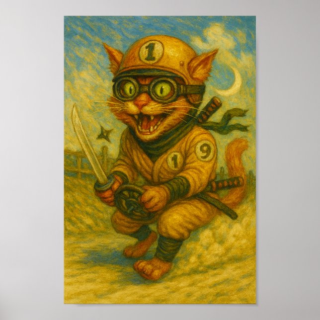 Death race kitty poster (Front)