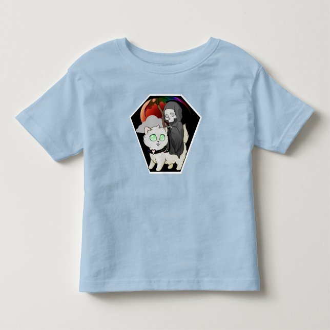 Death Rides Toddler T-Shirt (Front)