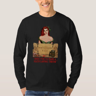 Death Saving Throw T-Shirt
