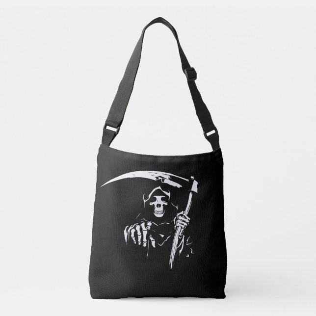 Death Skeleton Crossbody Bag (Front)