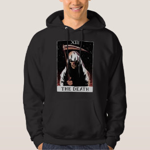 Death Skeleton Sense Reaper Tarot Witchcraft Hoodie
