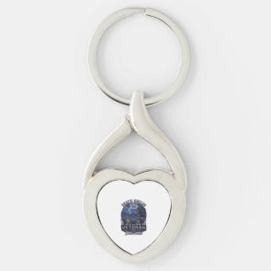 Death Smiles Veteran Halloween Ghost Graveyard Hau Key Ring