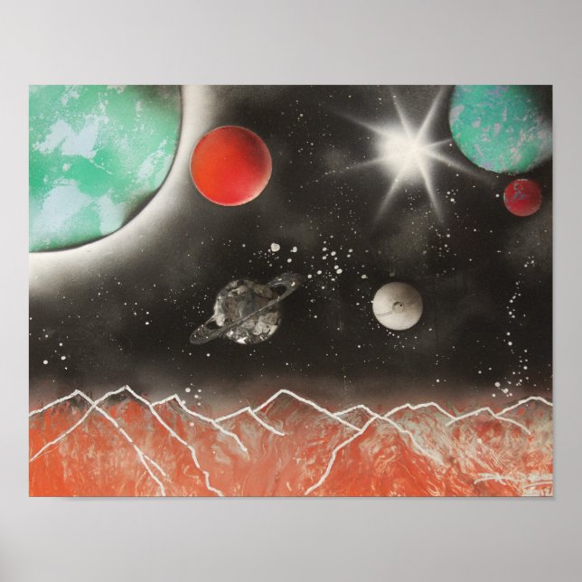 "Death Star" / Artist: Ben Anders Poster (Front)