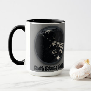 Death Takes a Selfie Mug