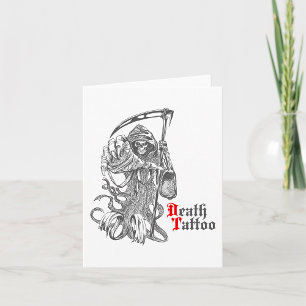 Death Tattoo Card