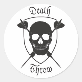 Death Throw Sticker