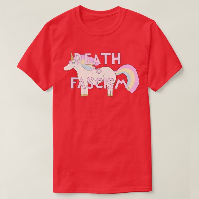 Death to Fascism T-Shirt (Design Front)