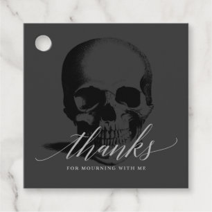 Death to My 20s 30th Birthday Favour Tag