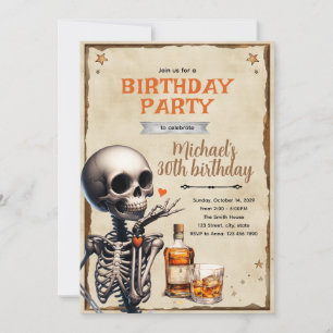 Death to My Twenties Birthday Invite