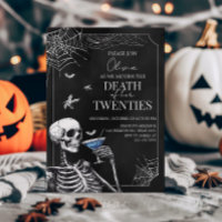 Death to my Twenties Gothic Halloween Birthday