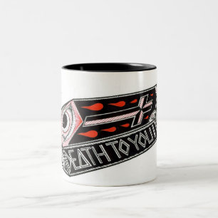 death to you Two-Tone coffee mug