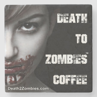 Death to Zombies Coffee Coasters