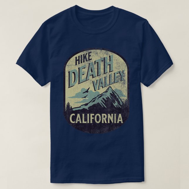 Death Valley California Nature Hike Mountain Outdo T-Shirt (Design Front)