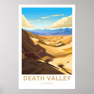Death Valley California Travel Print