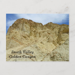 Death Valley/Golden Canyon Postcard! Postcard