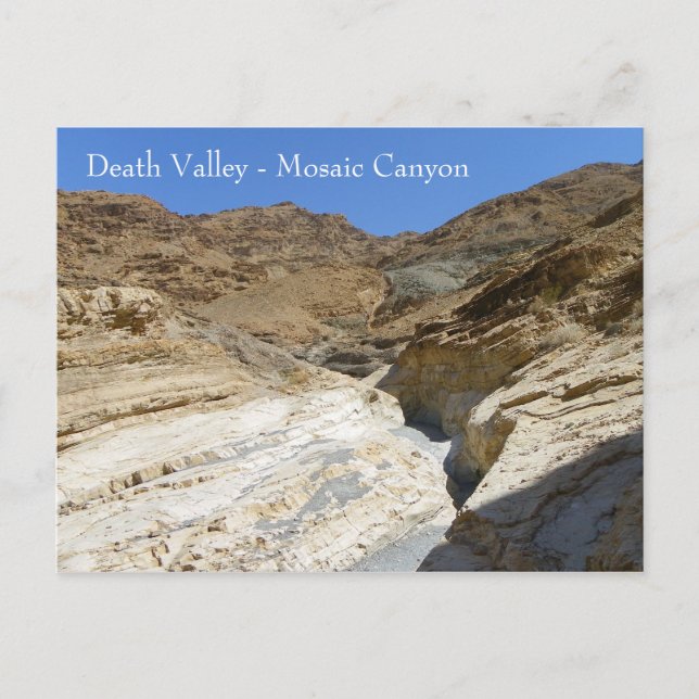 Death Valley/Mosaic Canyon Postcard! Postcard (Front)