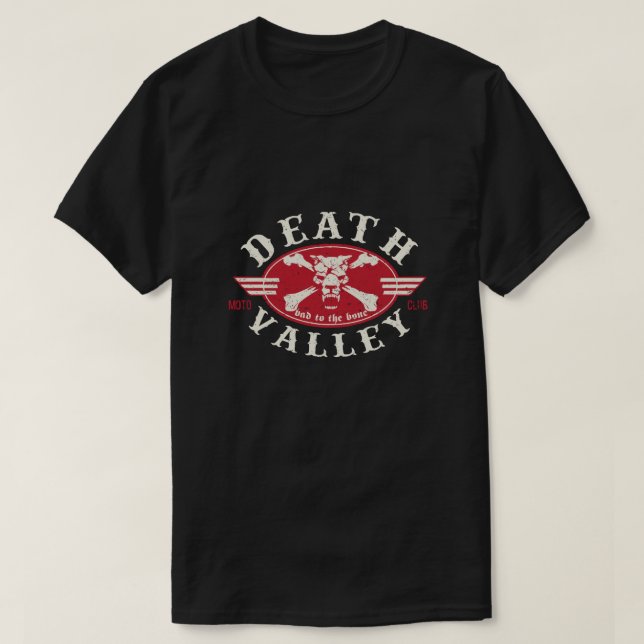 Death Valley Moto Club T-Shirt (Design Front)