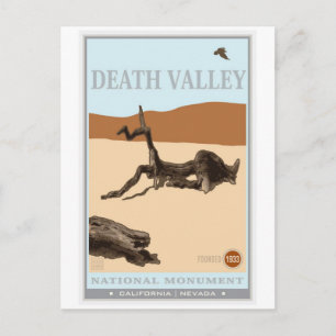 Death Valley National Park 4 Postcard