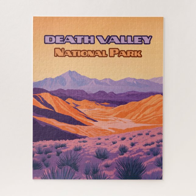 Death Valley National Park California Nevada Jigsaw Puzzle (Vertical)