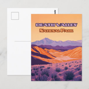 Death Valley National Park California Nevada Postcard