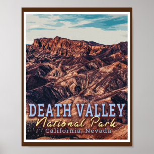 DEATH VALLEY NATIONAL PARK - CALIFORNIA - NEVADA POSTER