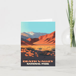 Death Valley National Park California Poppies Invitation
