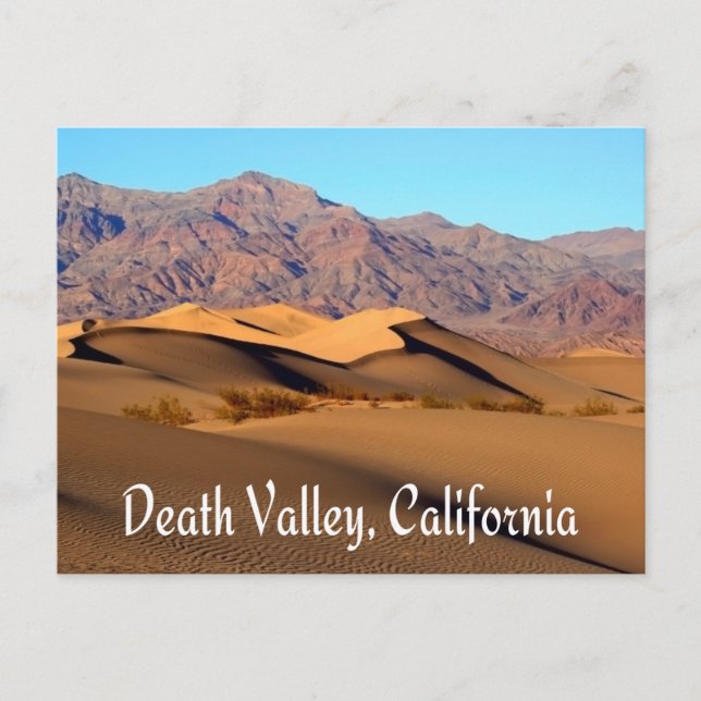 Death Valley National Park, California Postcard (Front)