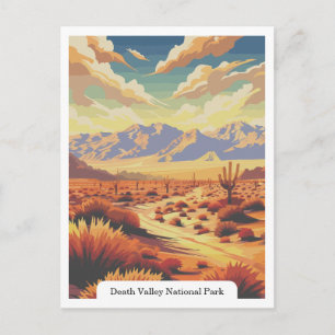 Death Valley National Park, California USA Postcard